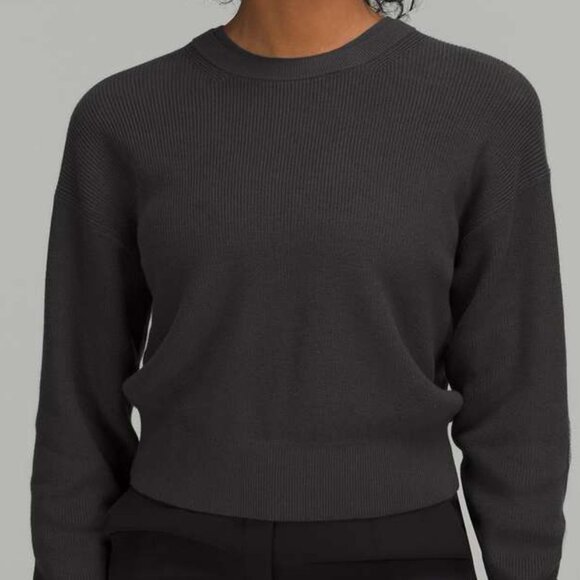Lululemon Waist Length Crewneck Sweater - Picture 2 of 12